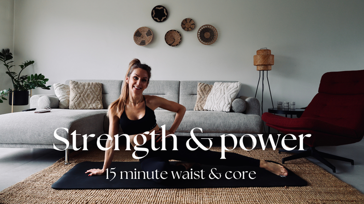 15 min waist & core